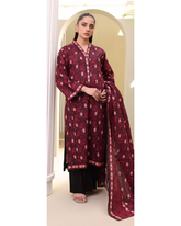 3-PC unstitched Printed Lawn By Zellbury | 0321